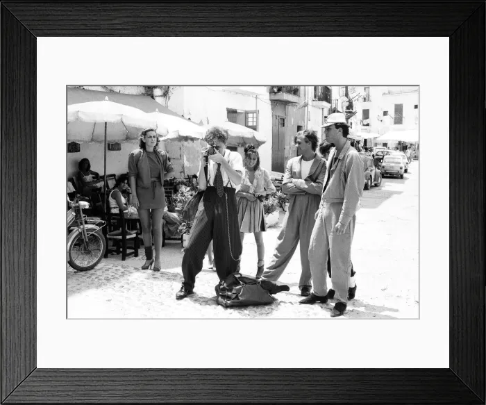 Framed Print : Spandau Ballet, Ibiza, Spain, July 1981. Gary Kemp takes photos Framed Print : Spandau Ballet, Ibiza, Spain, July 1981. Gary Kemp takes photos