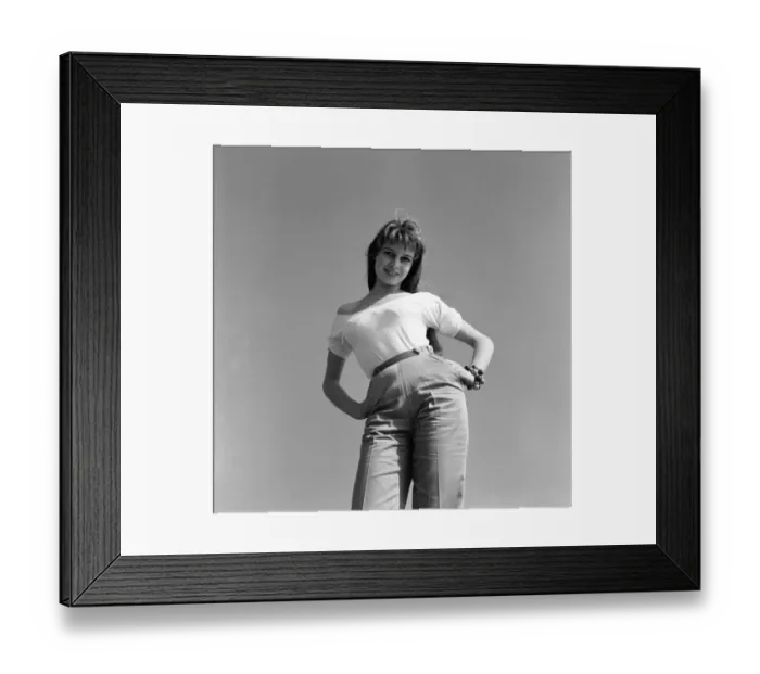 Framed Print : Brigitte Bardot, Cannes Film Festival, France, 2nd May 1955 Framed Print : Brigitte Bardot, Cannes Film Festival, France, 2nd May 1955