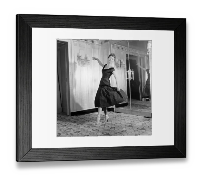Framed Print : French actress Brigitte Bardot who stars in the new film Doctor At Sea