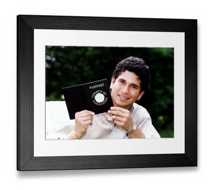 Framed Print : Sachin Tendulkar Cricketer Cricket Dbase