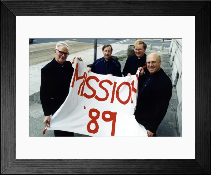 Framed Print : A Cleveland Cathedral parish is preparing for its first-ever visit from mission preachers Framed Print : A Cleveland Cathedral parish is preparing for its first-ever visit from mission preachers