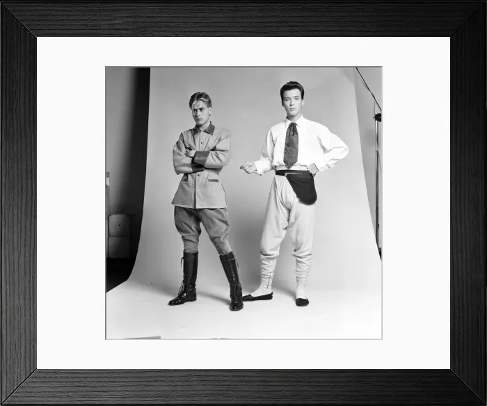 Framed Print : Spandau Ballet, Studio Pix, 30th June 1980. Steve Norman and Martin Kemp Framed Print : Spandau Ballet, Studio Pix, 30th June 1980. Steve Norman and Martin Kemp