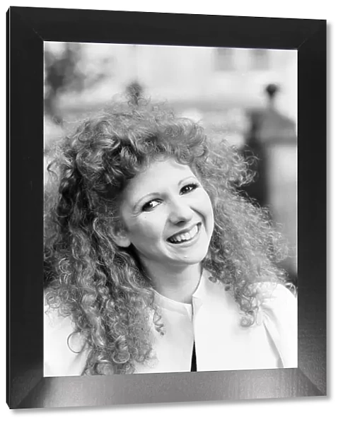 Doctor Who photocall, new assistant, actress Bonnie Langford. 20th October 1986