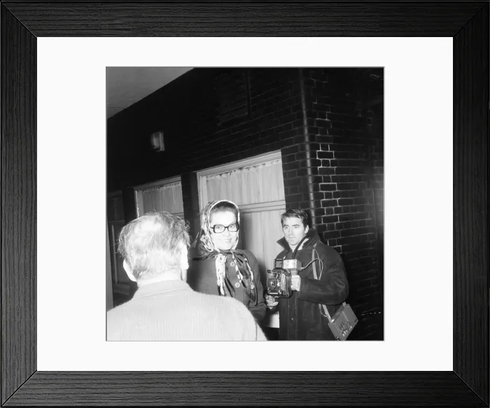 Framed Print : Princess Grace of Monaco, arrives at the Festival Hall, London
