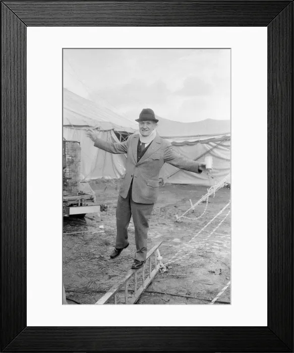 Framed Print : Circus World Championships, being held under the Big Top on Clapham Common, London Framed Print : Circus World Championships, being held under the Big Top on Clapham Common, London