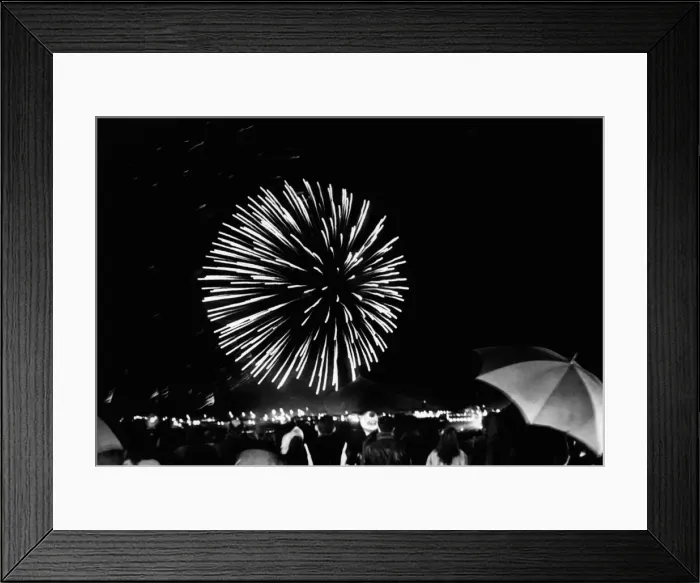 Framed Print : Bonfire spectacular over the River Mersey. 5th November 1991 Framed Print : Bonfire spectacular over the River Mersey. 5th November 1991