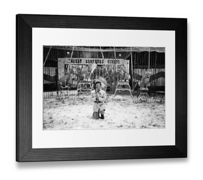 Framed Print : Radio One Disc Jockeys at Robert Brothers Circus in Eastbourne Framed Print : Radio One Disc Jockeys at Robert Brothers Circus in Eastbourne