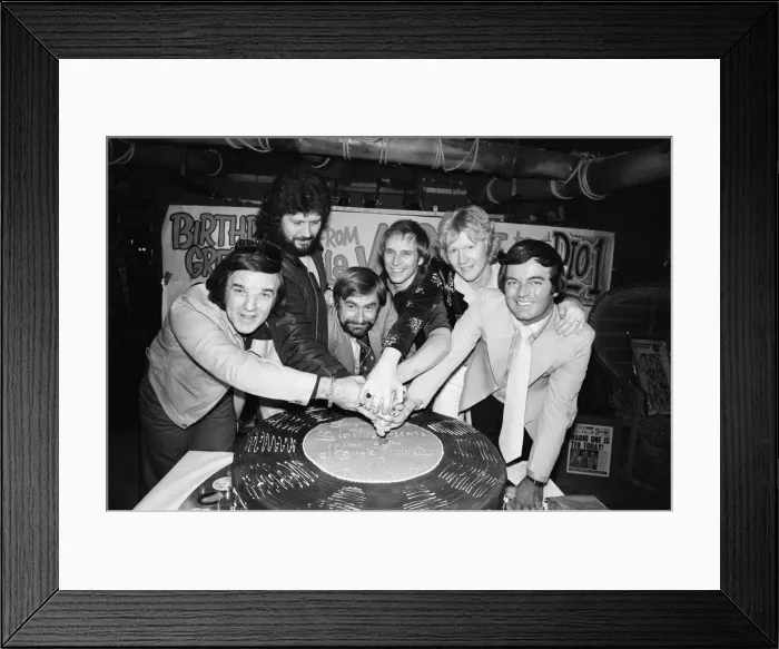 Framed Print : Party for Radio One, which celebrates its 10th Anniversary on air Framed Print : Party for Radio One, which celebrates its 10th Anniversary on air