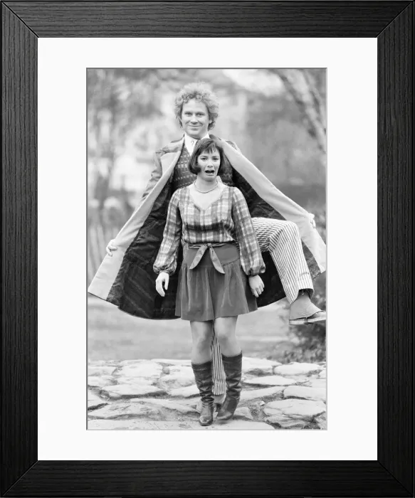 Framed Print : Colin Baker, new Doctor Who, the 6th, with actress Nicola Bryant Framed Print : Colin Baker, new Doctor Who, the 6th, with actress Nicola Bryant