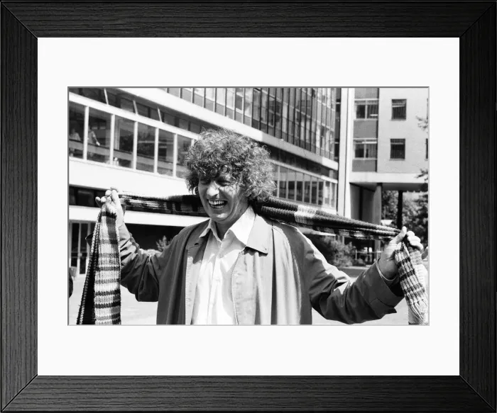 Framed Print : Doctor Who Convention 13th August 1978. Doctor Who, actor Tom Baker - the 4th Doctor Framed Print : Doctor Who Convention 13th August 1978. Doctor Who, actor Tom Baker - the 4th Doctor
