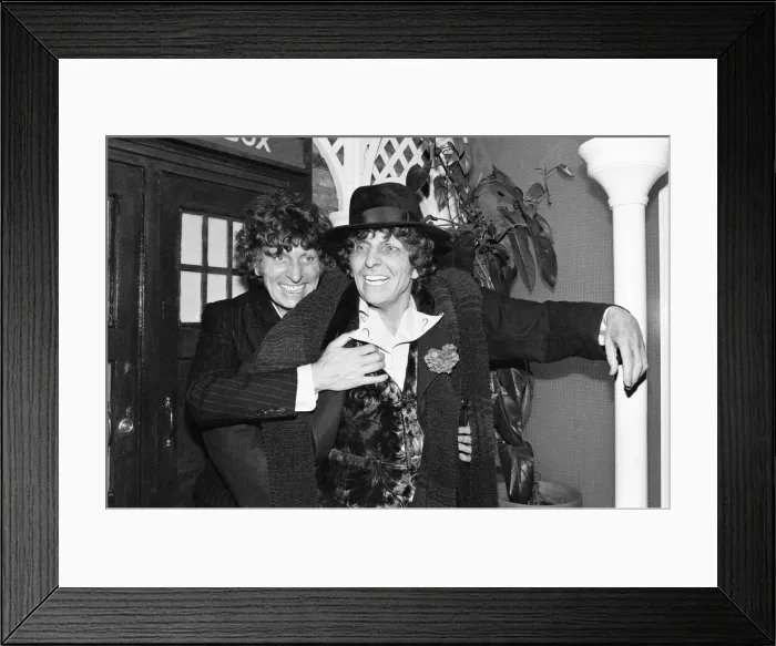 Framed Print : Doctor Who, actor Tom Baker - the 4th Doctor - pictured at Madame Tussauds in London Framed Print : Doctor Who, actor Tom Baker - the 4th Doctor - pictured at Madame Tussauds in London
