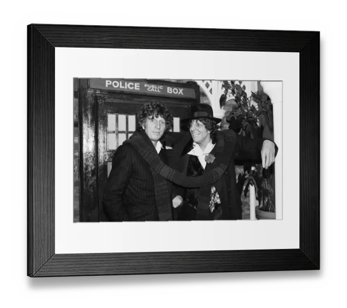 Framed Print : Doctor Who, actor Tom Baker - the 4th Doctor - pictured at Madame Tussauds in London Framed Print : Doctor Who, actor Tom Baker - the 4th Doctor - pictured at Madame Tussauds in London