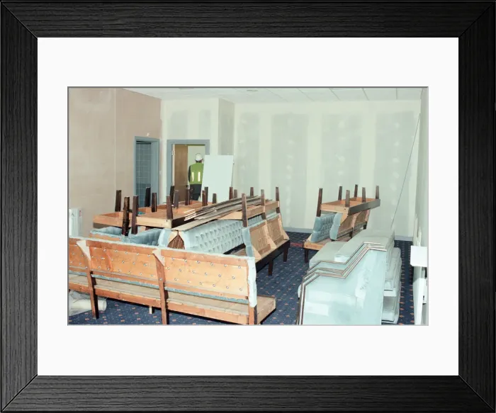 Framed Print : Middlesbrough Football Club, new Riverside Stadium under constriction, Circa 1995 Framed Print : Middlesbrough Football Club, new Riverside Stadium under constriction, Circa 1995