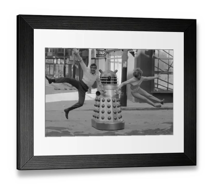Framed Print : Film Doctor Who and the Daleks Roy Castle 10th March 1965 Framed Print : Film Doctor Who and the Daleks Roy Castle 10th March 1965