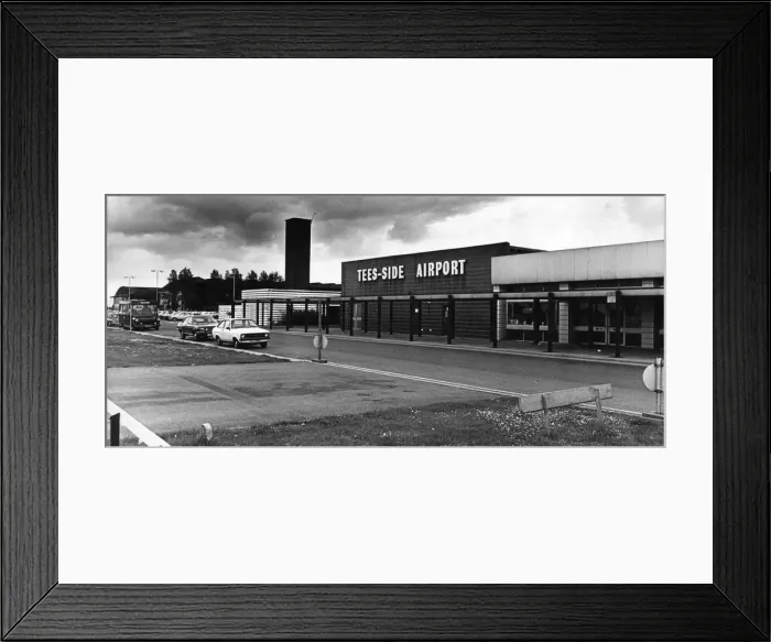 Framed Print : Teesside Airport 30th June 1978 Framed Print : Teesside Airport 30th June 1978