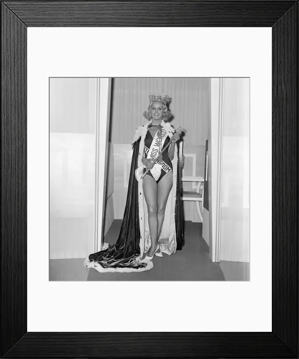 Framed Print : Miss World Competition, Lyceum Ballroom, London, Friday 19th November 1965