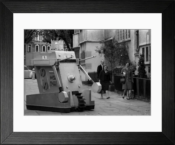 Framed Print : War Machines used by intelligent computer, WOTAN, in Doctor Who BBC TV Series Framed Print : War Machines used by intelligent computer, WOTAN, in Doctor Who BBC TV Series