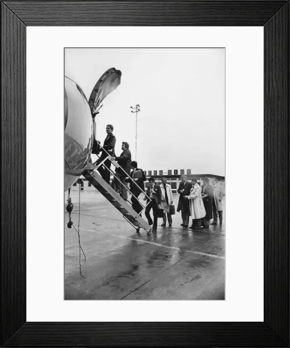 Framed Print : Leaving the showers of Teesside for warmer weather aboard Framed Print : Leaving the showers of Teesside for warmer weather aboard