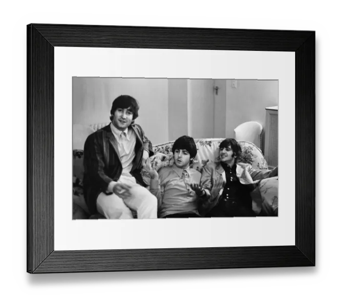 Framed Print : The Beatles, in Blackpool, for appearance on the programme `Big Night Out Framed Print : The Beatles, in Blackpool, for appearance on the programme `Big Night Out