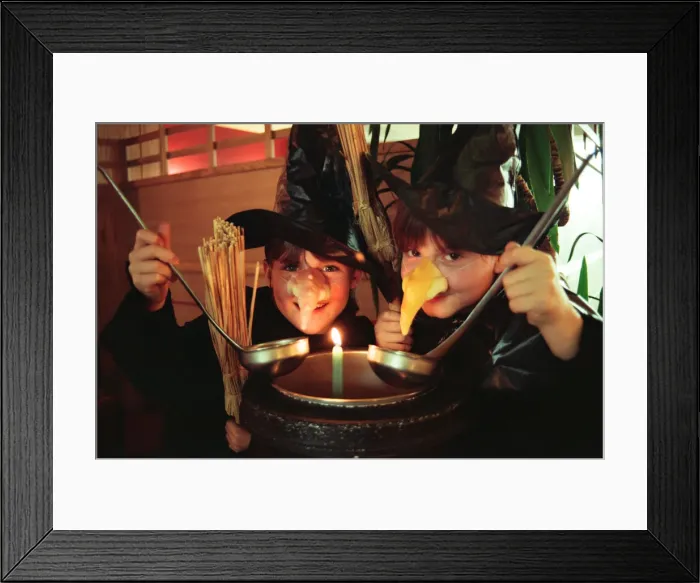 Framed Print : Brewing up in the Witches Couldron in readiness for the Belasis Business Centre Bistro Framed Print : Brewing up in the Witches Couldron in readiness for the Belasis Business Centre Bistro