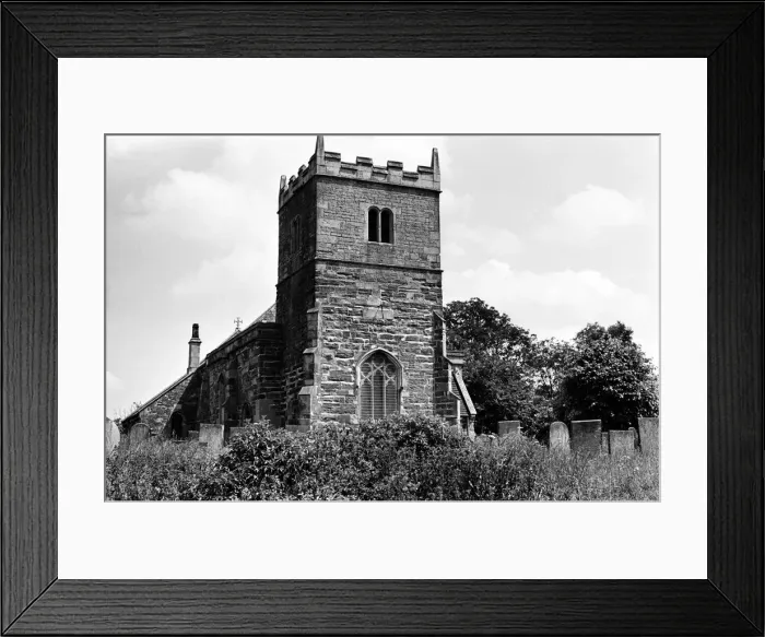 Framed Print : St Margarets Church in Bilsthorpe, Nottinghamshire. Circa 1967 Framed Print : St Margarets Church in Bilsthorpe, Nottinghamshire. Circa 1967