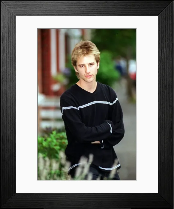 Framed Print : Chesney Hawkes muscian August 1998 Framed Print : Chesney Hawkes muscian August 1998
