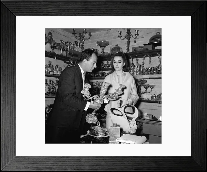 Framed Print : Jane Fonda Swinging Sixties Collections August 1962 Jane Fonda at Langfords