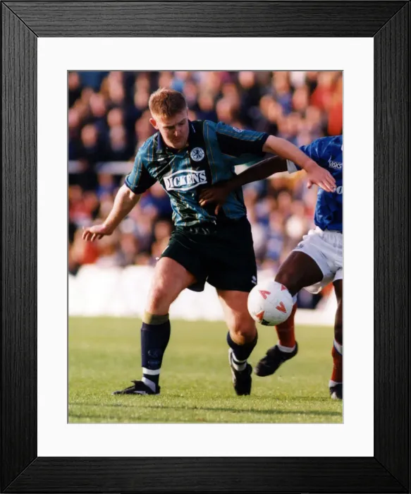 Framed Print : Jamie Pollock, Portsmouth v Middlesbrough FC, 23rd October 1994 Framed Print : Jamie Pollock, Portsmouth v Middlesbrough FC, 23rd October 1994