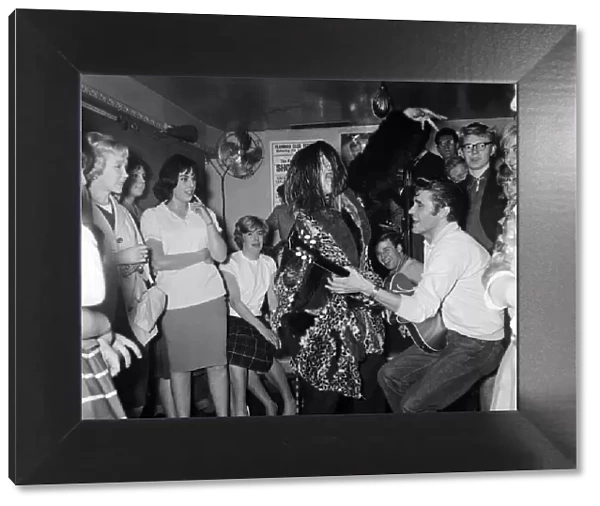 Screaming Lord Sutch, performs with Vince Taylor, Rock & Roll Singer