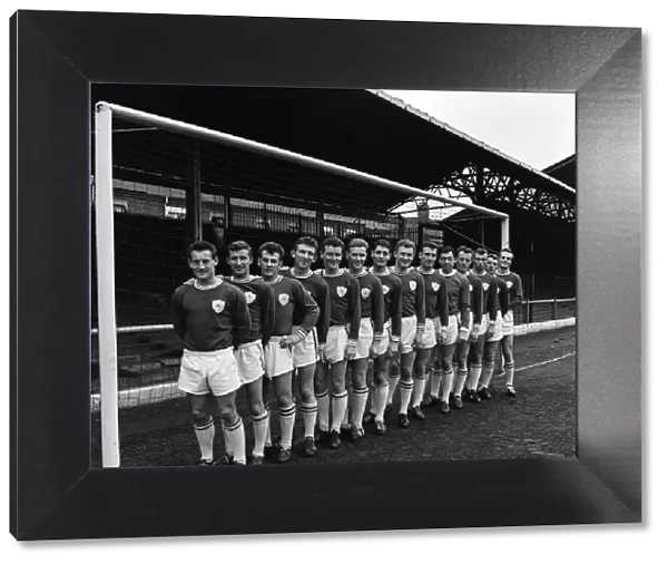 Leicester City football club team group pic at Filbert Street