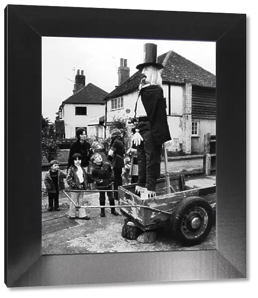 A seven foot Guy made for the Brockham Village Green attempt for their world record