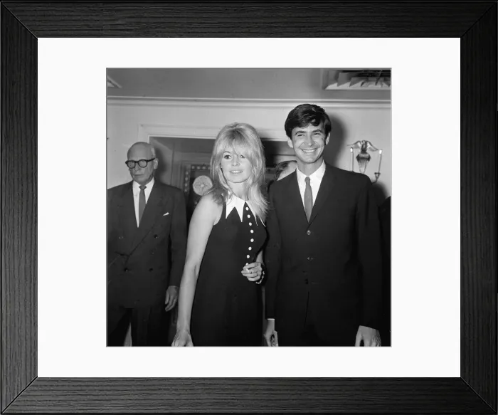 Framed Print : Brigette Bardot Actress in 1963 Y2K Framed Print : Brigette Bardot Actress in 1963 Y2K