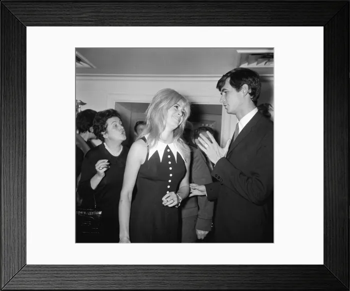 Framed Print : Brigette Bardot Actress pictured in 1963 Y2K Framed Print : Brigette Bardot Actress pictured in 1963 Y2K