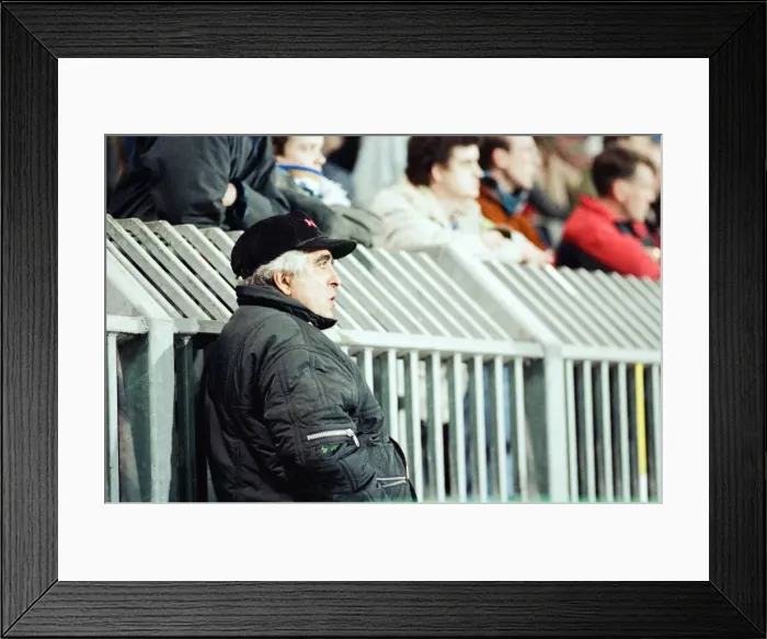 Framed Print : Wimbledon 1-3 Everton, League match at Selhurst Park, Tuesday 26th January 1993