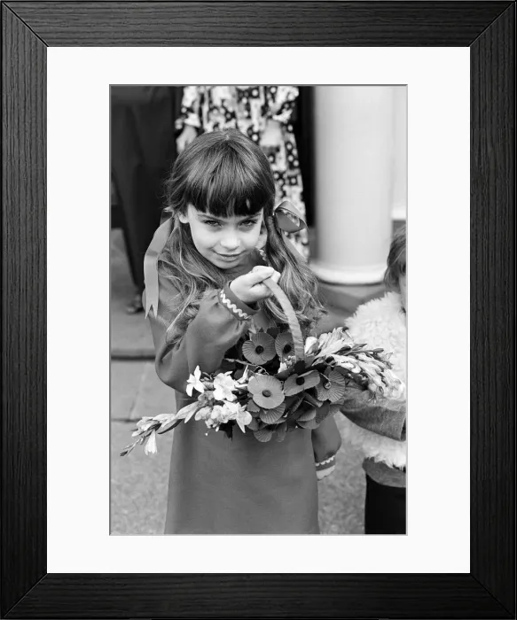 Framed Print : The wedding of Michael and Annette Owen from Tamworth. 11th November 1972