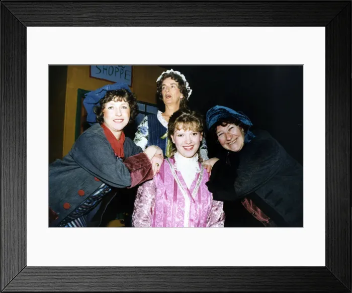 Framed Print : Teresa Burton (Cyrill), Nancy Chilver (Hyacinth), Rachel Flack (Prince Charming Framed Print : Teresa Burton (Cyrill), Nancy Chilver (Hyacinth), Rachel Flack (Prince Charming