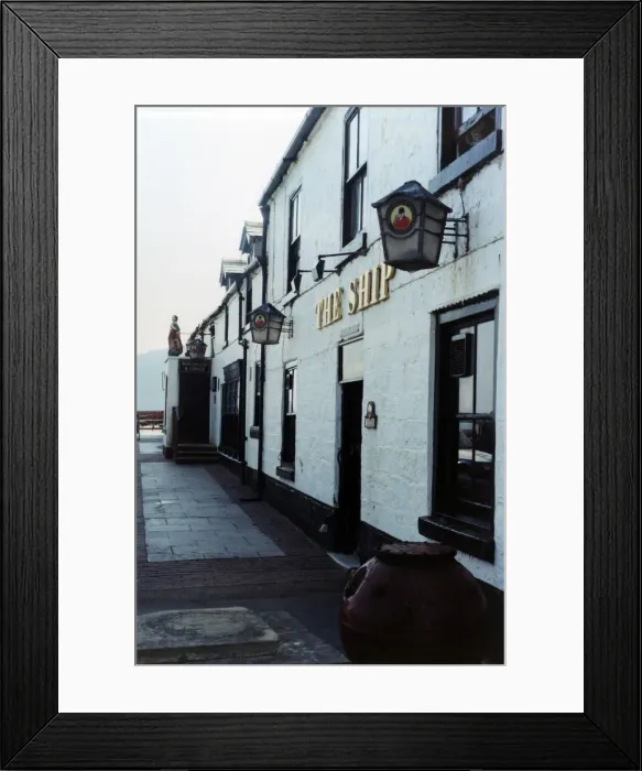 Framed Print : The Ship Inn at Saltburn. 8th August 1997 Framed Print : The Ship Inn at Saltburn. 8th August 1997