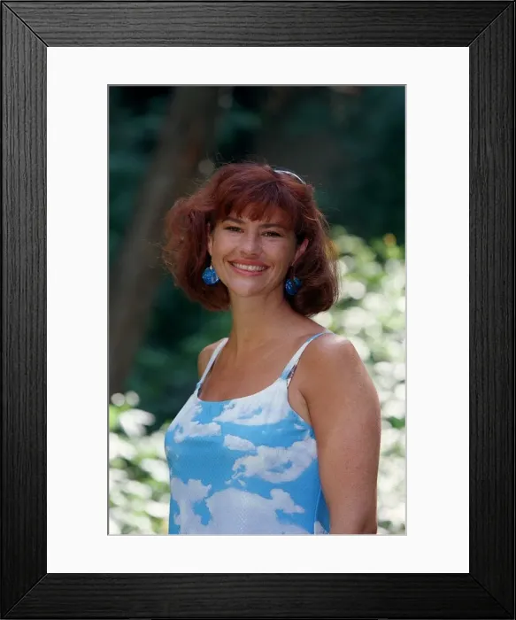 Framed Print : Denise Black Actress August 98 Who will be staring in The Scarlet Pimpernel in a Framed Print : Denise Black Actress August 98 Who will be staring in The Scarlet Pimpernel in a