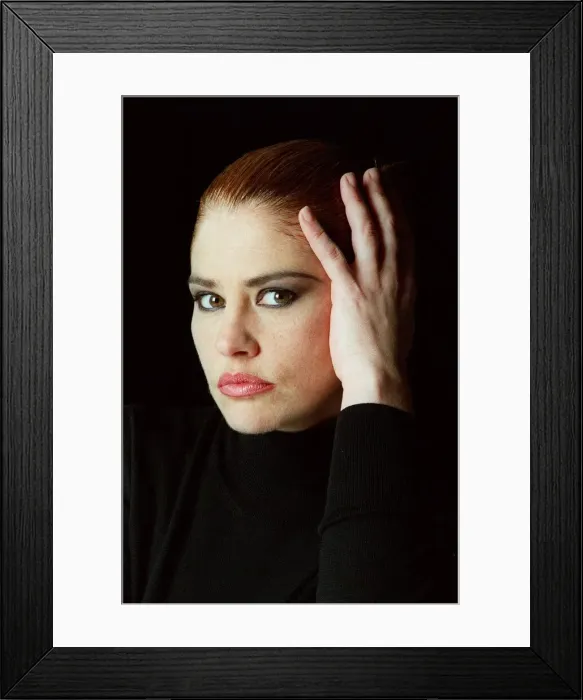 Framed Print : Denise Black in studio MSI Mirrorpix Denise Black, actress