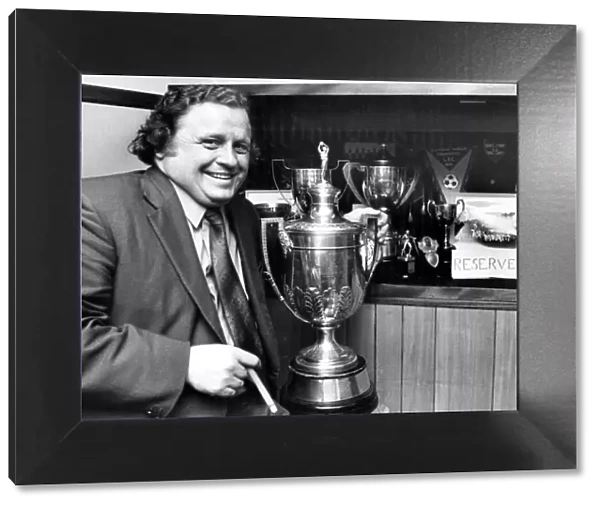Past Alvechurch glories are reflected in the Lye Meadow trophy cupboard as Chairman Don