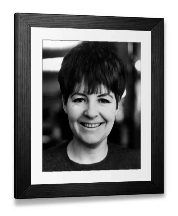 Framed Print : Birmingham Mail fashion editor Barbara Henderson. January 1968