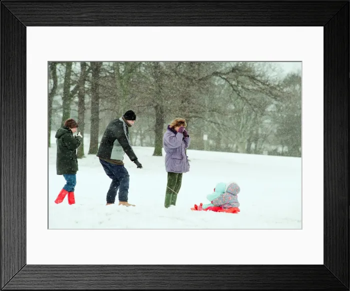 Framed Print : Stewart Park, Marton, Middlesbrough, 28th February 1993 Framed Print : Stewart Park, Marton, Middlesbrough, 28th February 1993