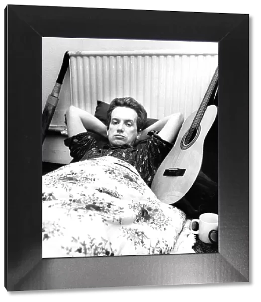 Alternative comedian Frank Skinner confined to his bedroom floor in his Harborne home