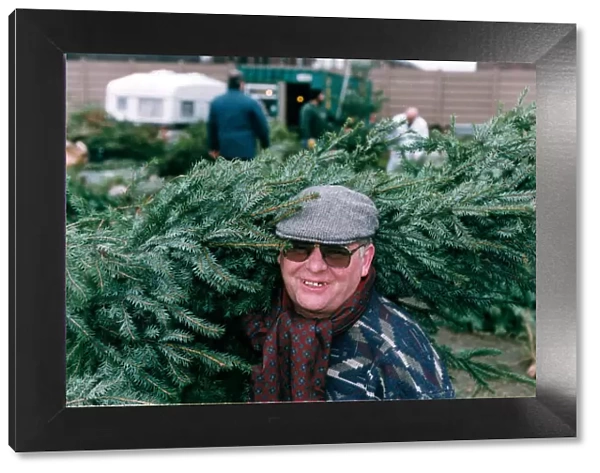 Terry Bennett chairman of the Liverpools Christmas Tree Association, has 50