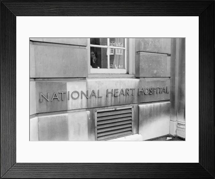 Framed Print : National Heart Hospital in Marylebone, London. Pictured Saturday 4th May 1968 Framed Print : National Heart Hospital in Marylebone, London. Pictured Saturday 4th May 1968