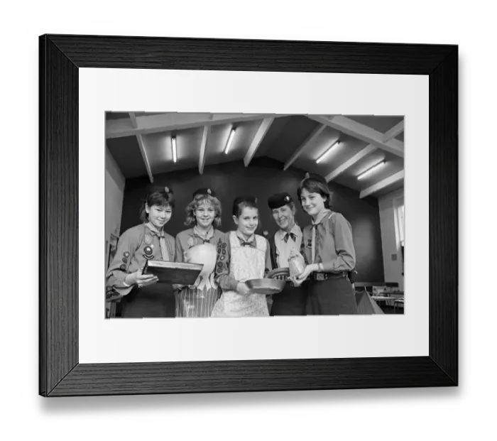 Framed Print : Longwood Scouting jubilee cook off at St Marks Parish Church
