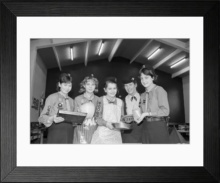 Framed Print : Longwood Scouting jubilee cook off at St Marks Parish Church