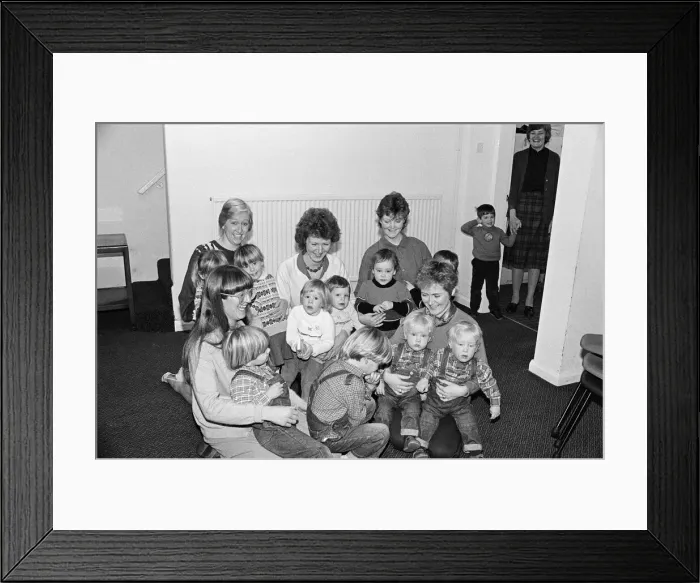 Framed Print : Huddersfield Twins Club Christmas Party at St Jamess RC Church Hall Oakes Framed Print : Huddersfield Twins Club Christmas Party at St Jamess RC Church Hall Oakes