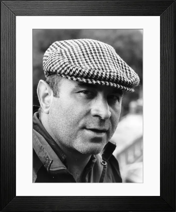 Framed Print : Bob Hoskins Actor in demand dbase msi