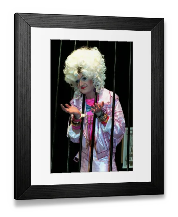 Framed Print : Lily Savage stars in Prisoner cell block H the musical Framed Print : Lily Savage stars in Prisoner cell block H the musical